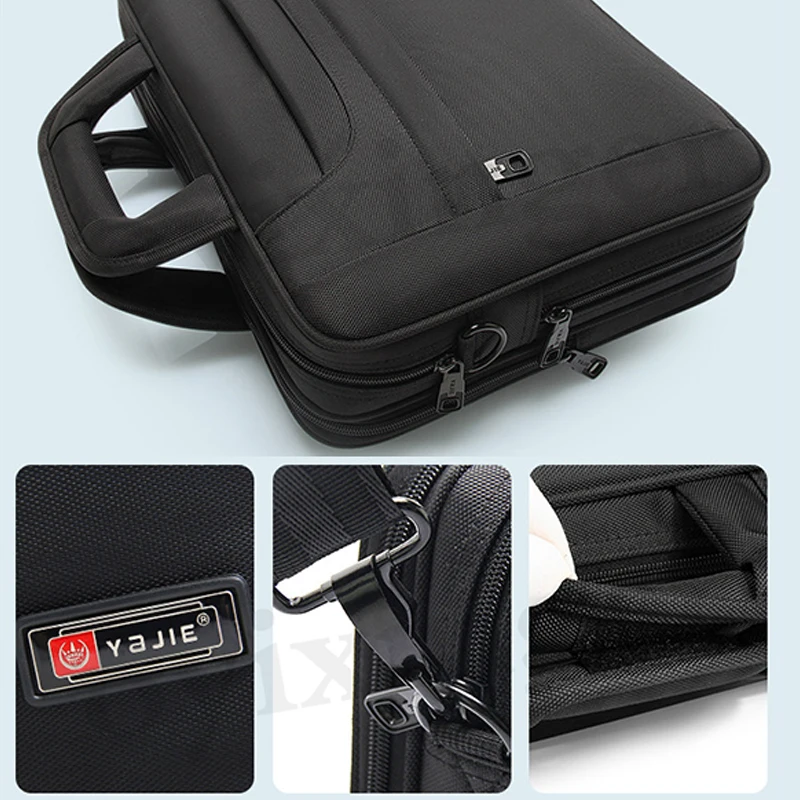 OYIXINGER-Messenger Bag Laptop para Homens, Bolsa de Ombro Masculino, Maleta Business, Maleta, Xiaomi, Dell, MacBook, 14"