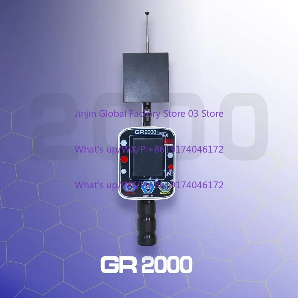GR-2000 Target Maximum Underground Metal Gold Silver Copper Diamond  Cave Detector GR2000