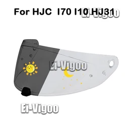 Photochromic Shield Visor Lenses for HJC I70 I10 HJ-31 Visor Full Face Viseira Capacete Racing Helmet Parts