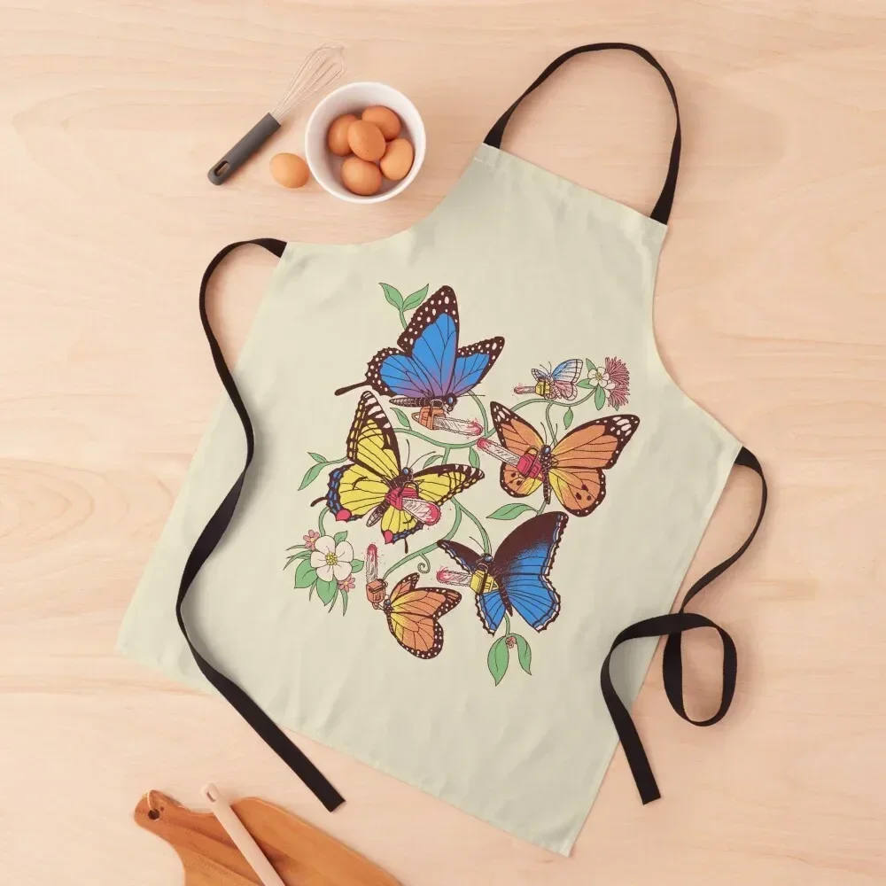 Field Guide To Chaos Apron Kitchen Kawaii Accessories home women Cute Kitchen Accessories Home Supplies Apron