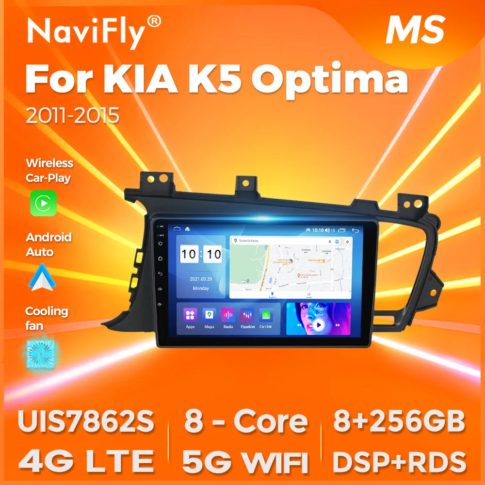 NaviFly FYT 7862S 9Inch Android All In One Car Video Intelligent System For KIA Optima K5 2013 - 2015 Built In Carplay Auto