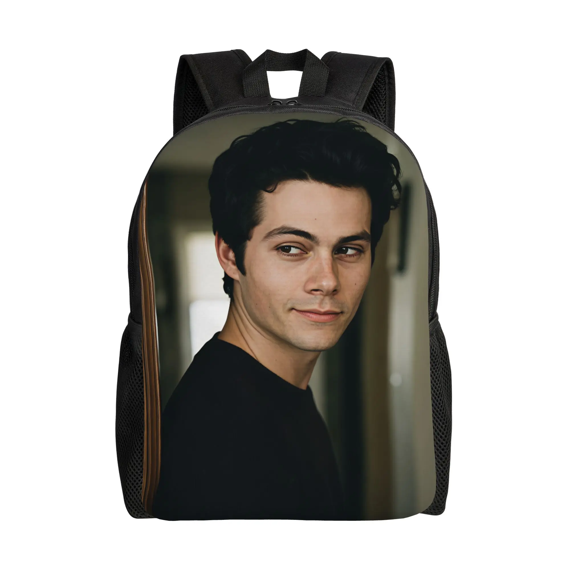 Dylan O’Brien  Backpack  Cycling Backpacks Men Kawaii High School Bags Colorful Pattern Rucksack