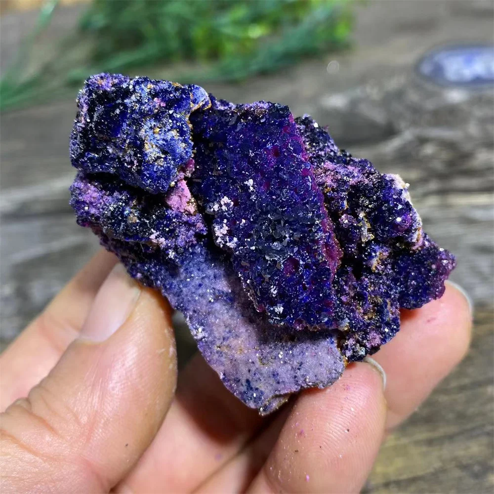 Cristal de Rubí Natural, Gema de Cuarzo Zafiro, Piedra de Reiki, Minerales de Belleza, Especímenes para Decoración del Hogar y Sanación