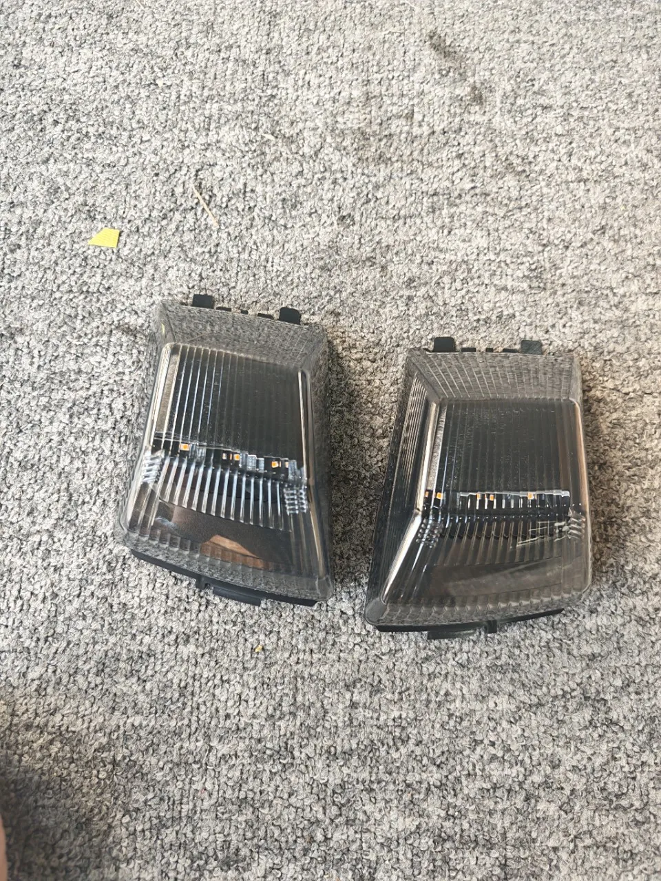 For Mercedes-BenzGClass G65G500G63 Turn Signal, The Original Car Model Has Double Flash Lights On A Black Background