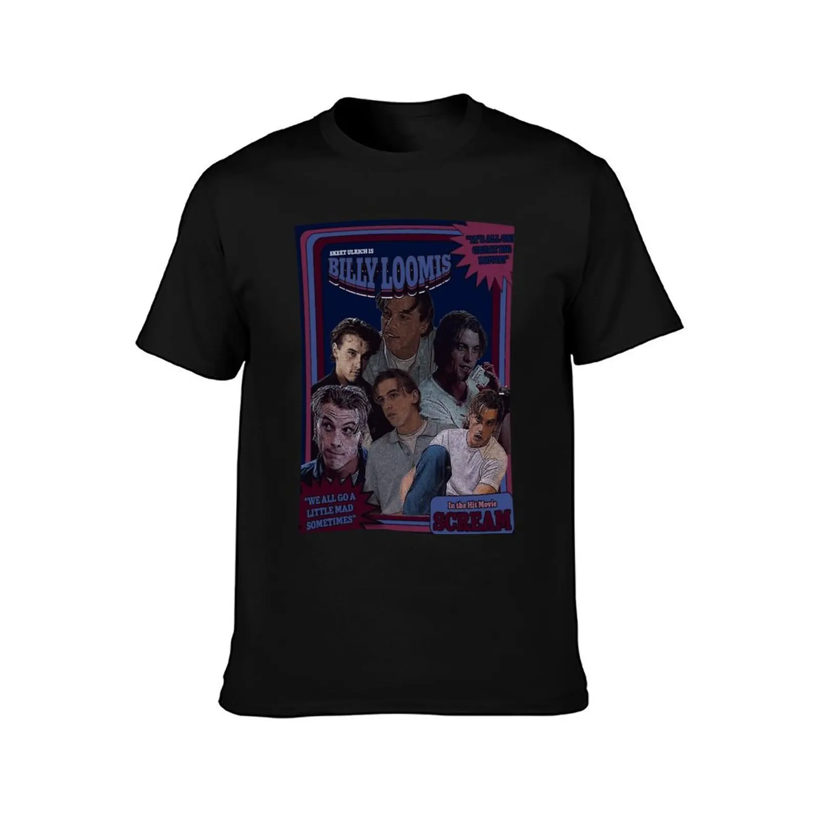Billy Loomis Classic T-Shirt Holiday Casual Short Sleeve Top T-Shirt