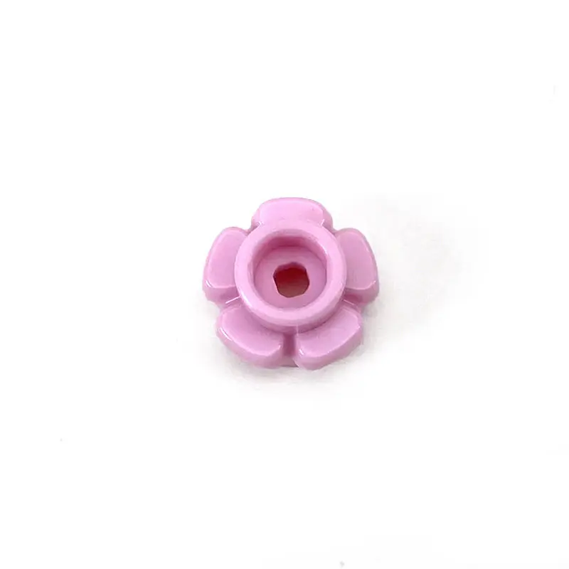 100pcs Building block parts 24866 1x1 five petal flower parts accessories MOC splicing toys science and education