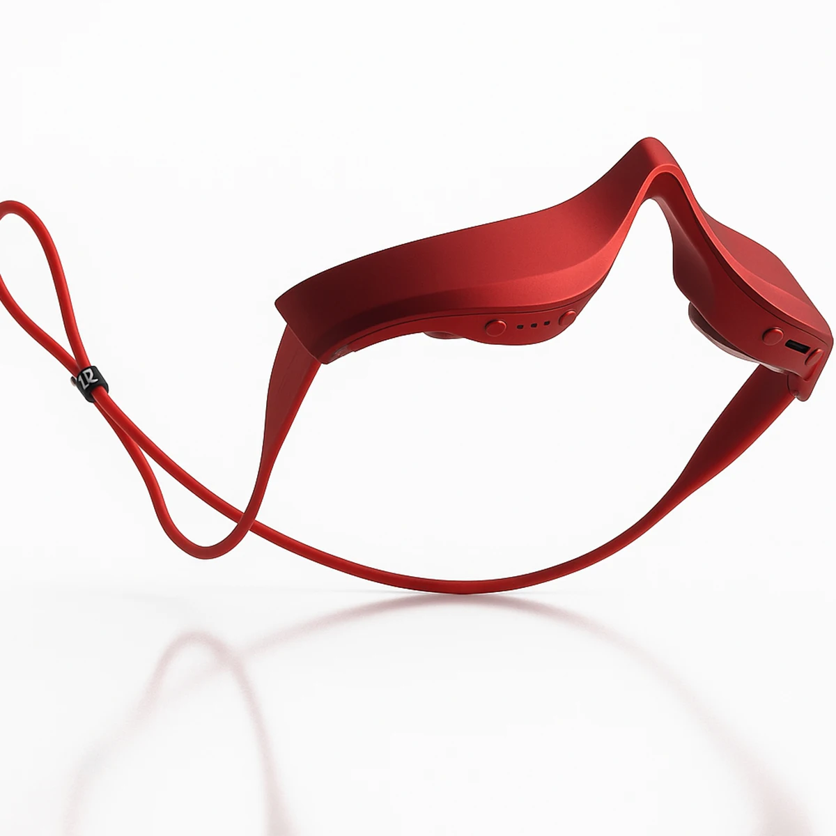 Smart Eye Massager Microcurrent Red Light Therapy Device Reduces Dark Circles Puffiness Wrinkles