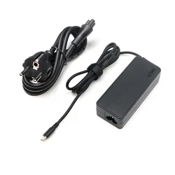 Notebook Power Adapter 65W 20V3.25A Laptop Charger with Type-C Interface Compatible with EU Plug for Part ASUS/Lenovo/HP Laptops