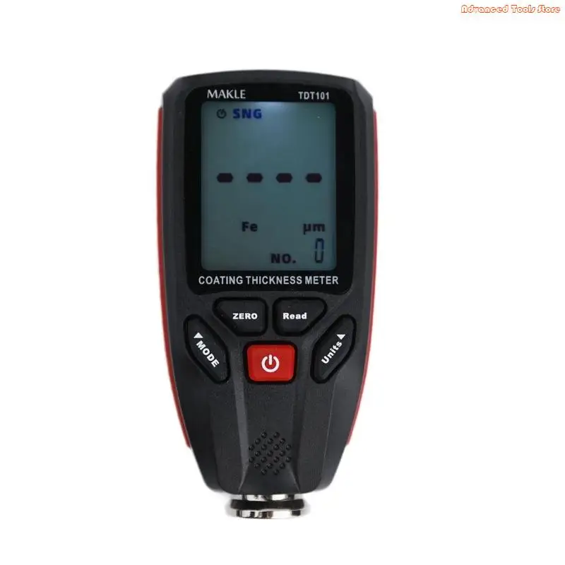 High visibilities LCD Thickness Gauges Tool Optimized for Low Light environment W91B
