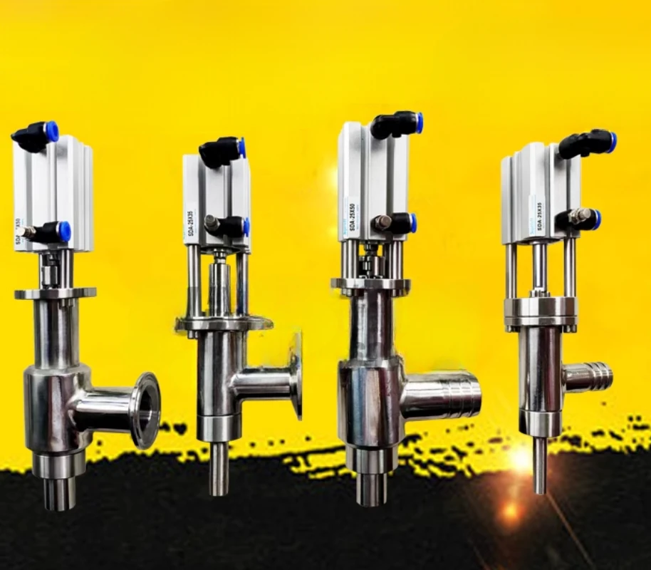 304 Stainless Steel Machine Accessories Anti-drip Filling Head Discharge Valve Paste Liquid Filling Head Filling