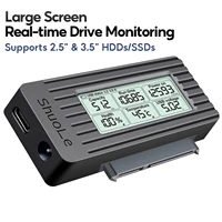 Cable convertidor adaptador USB a SATA, convertidor USB 3,2 3,0 a SATA para disco duro SSD HDD de 2,5 pulgadas, accesorios adaptadores externos