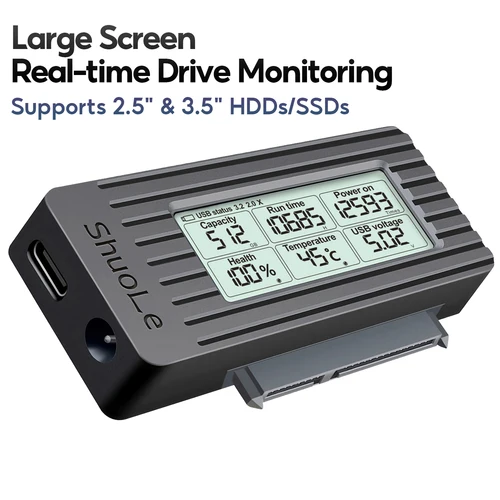 Cable convertidor adaptador USB a SATA, convertidor USB 3,2 3,0 a SATA para disco duro SSD HDD de 2,5 pulgadas, accesorios adaptadores externos