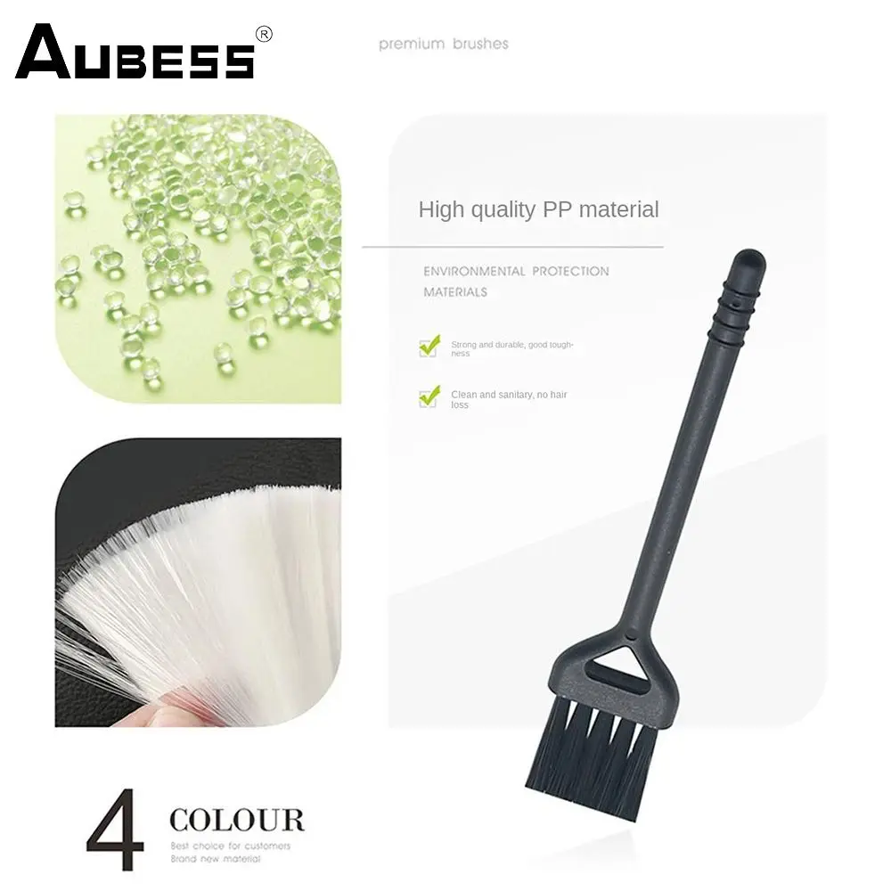 Щетка для чистки пор, прочная густая щетина, чистящая клавиатуру без вреда для оборудования, минимальный дизайн, небольшая щетка против засорения