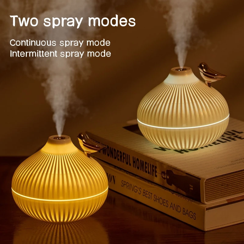 300ml Onion Air Humidifier Portable Mini USB Aroma Diffuser Ultrasonic Mist Maker For Bedroom Home Office Plants Humidificador