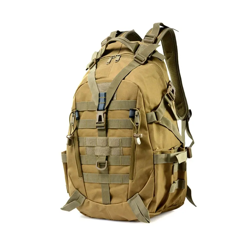 25L Outdoor Camping Backpack Men\'s Military Army Tactical Molle Assault Bag 900D Waterproof Hiking Travel Rucksack