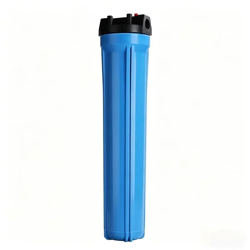 20 Inch Blue Water Purifier Filter Bottle Pure Water Machine 4 Minutes 6 Minutes 1 Inch Commercial Water Vending Machine Front