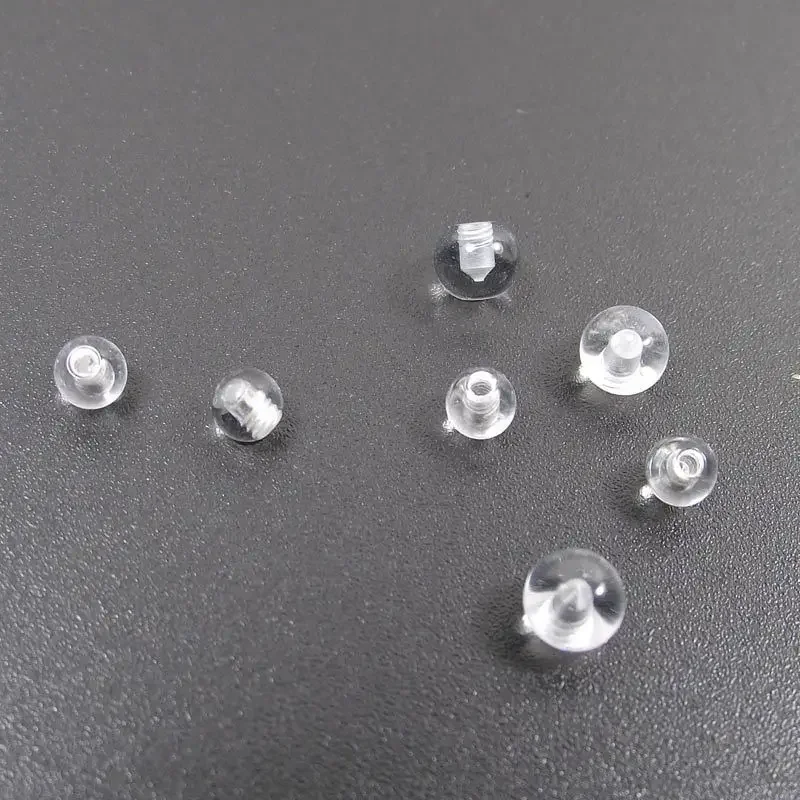 100pcs Transparent Replacement - Body Jewelry Replacement Ball ulasan dan harga