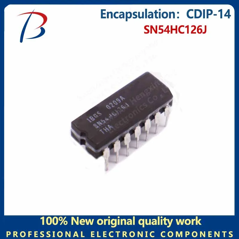 1pcs   SN54HC126J ceramic in-line DIP-14 in-phase buffer and driver