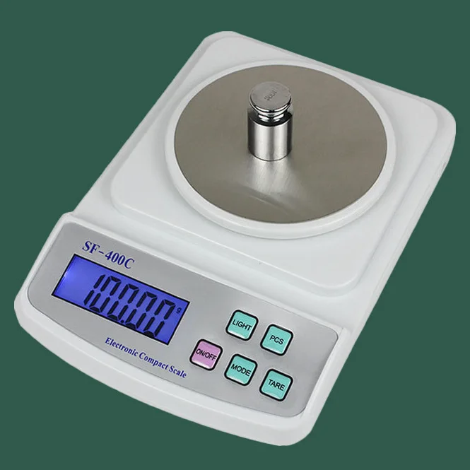 400C High Precision Electronic Scale Medicinal Materials Jewelry Scale Weighing Laboratory Industrial Balance Sampling 0.01
