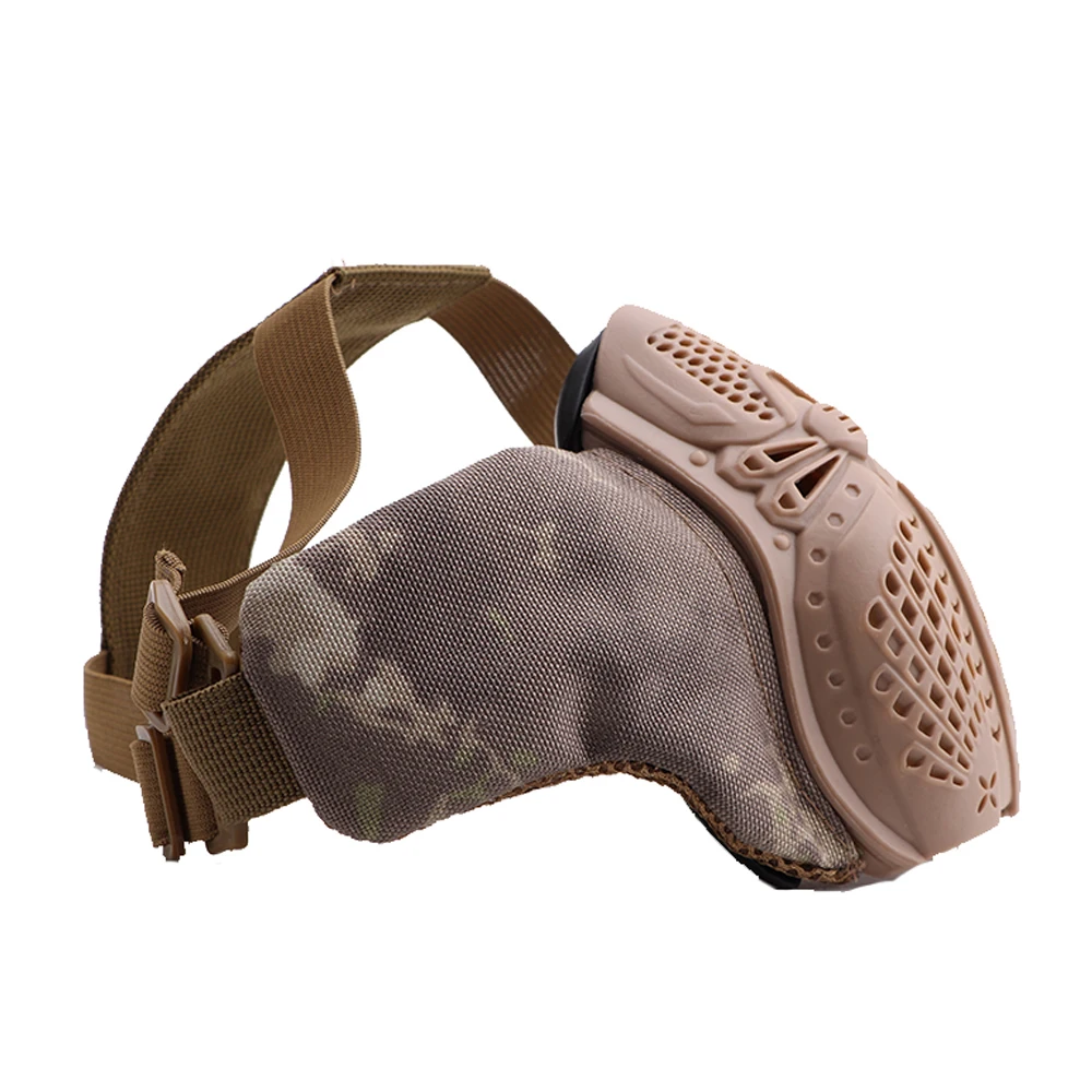 قناع ZLang التكتيكي بنصف وجه، قناع عنكبوت مضحك Airsoft BB Gun، قناع عسكري CS للحفلات التنكرية، أقنعة الهالوين #6