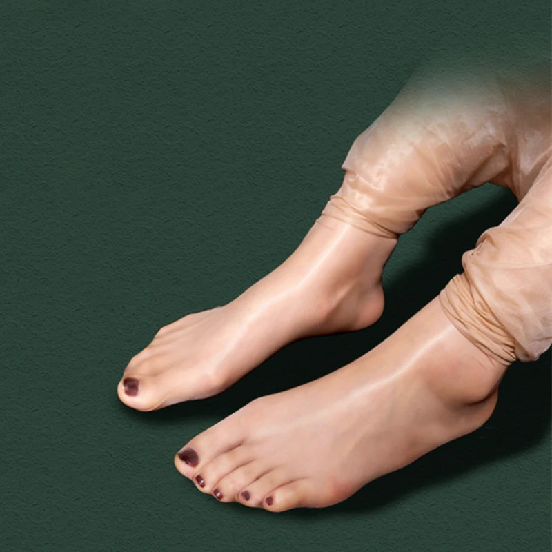 Catsuit sexual porno con entrepierna abierta para mujer, ropa de dormir, disfraces de Cosplay, medias sexis ultrafinas transparentes de cuerpo completo