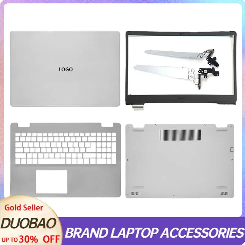 New Original For Dell Inspiron 15 3501 3505 LCD Back Cover Front Bezel Palmrest Hinge Bottom Case 09F6PT Laptop Replace Cover