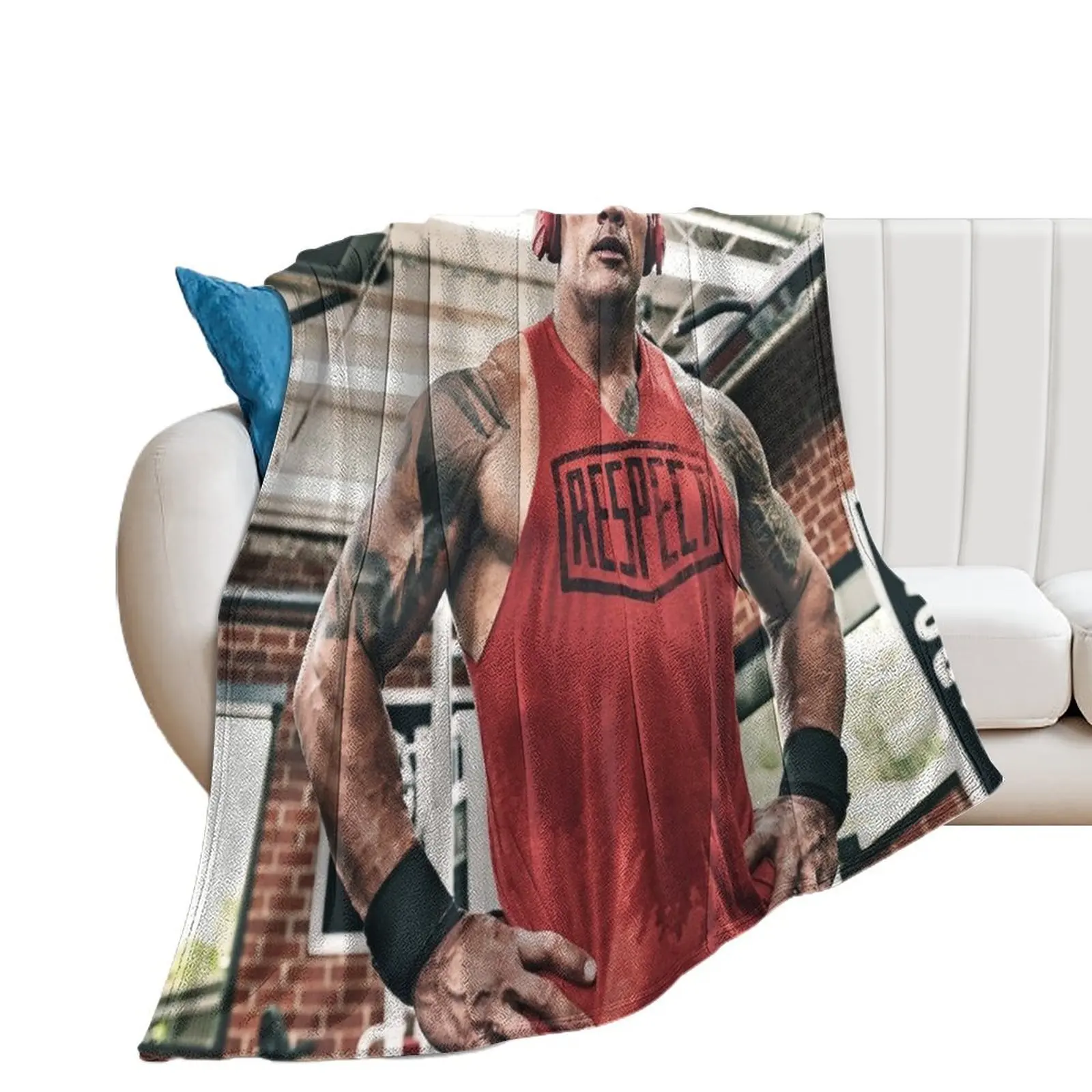 dwayne johnson Throw Blanket Decoratives christmas decoration Large Multi-Purpose Blankets