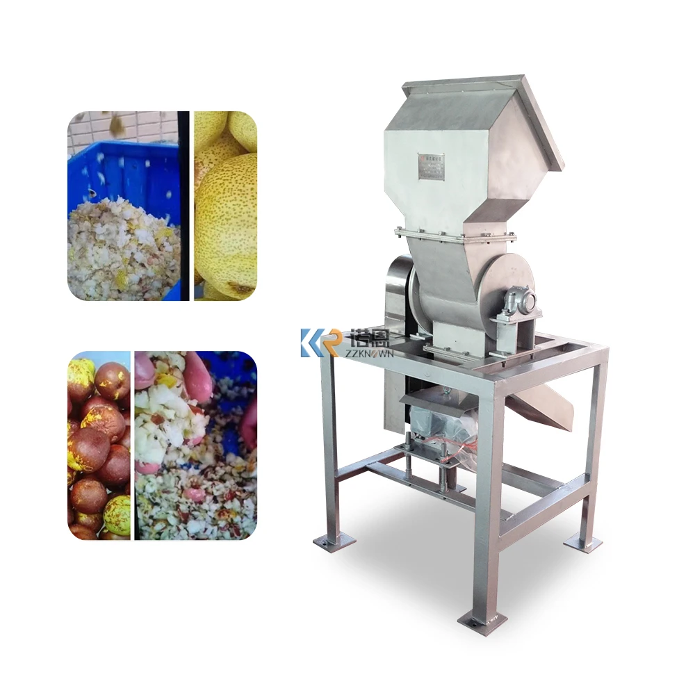 OEM Electric Fruit and Vegetable Crushing Machine Automatic Orange Mango Hammer Mill Crusher Juicer Extractor