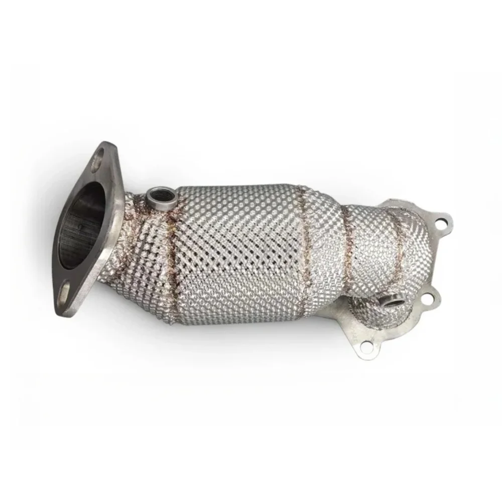 Exhaust downpipe for Hyundai Rohens Coupe 2.0T 2009-2015 high flow exhaust system catalytic converter retrofitting upgrade