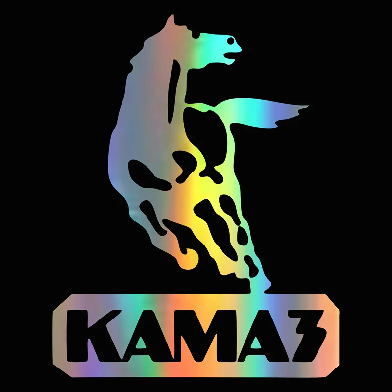 Kamaz Logo lustige Auto Aufkleber Vinyl Aufkleber weiß/schwarz für Auto Auto Aufkleber Styling Auto Dekoration
