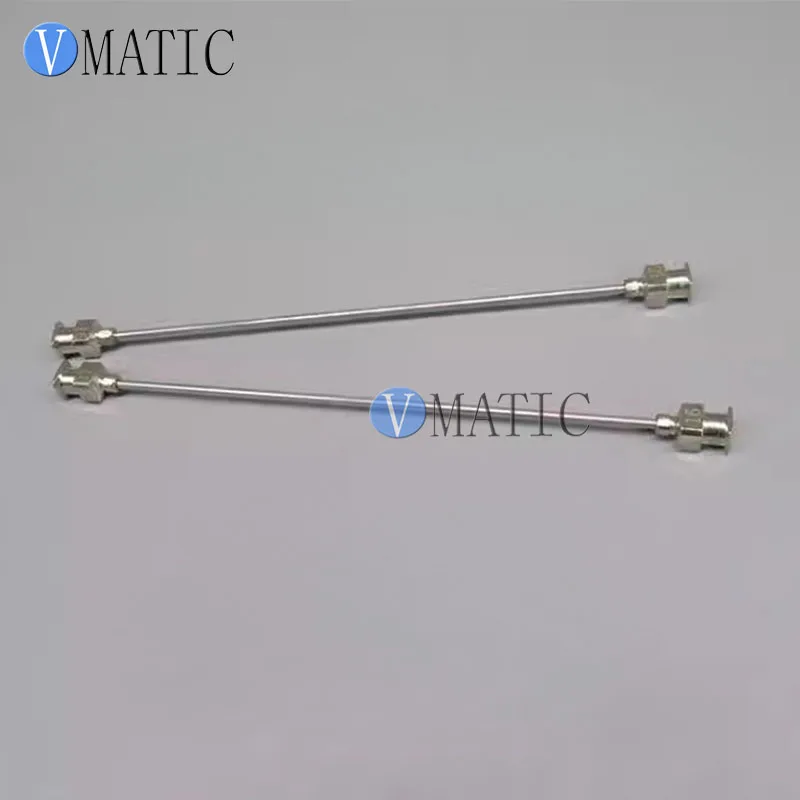 Free Shipping DOUBLE-ENDED Base Stainless Steel Precision Needle Flow Tube Lab Consumable Tool Custom Sizes Available