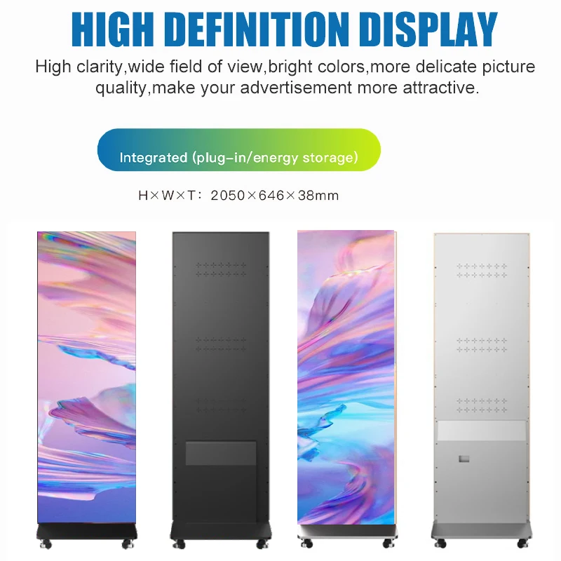 Picture 6: High Brightness IP65 Rated HD LED Poster Display Plug & Play Smart Digital Signage for Retail Store & Elevator