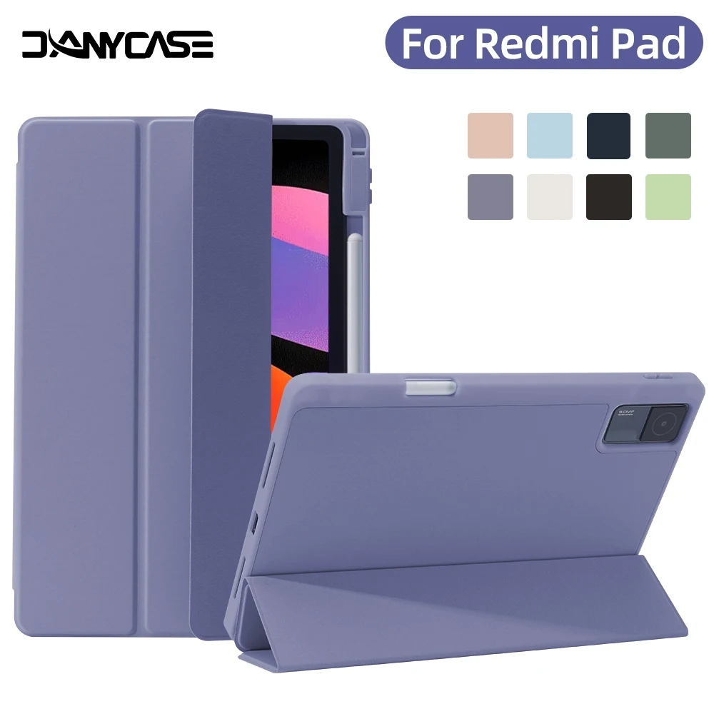 

Tablet Protective Case For Xiaomi Redmi Pad SE 11 inch 10.61 inch Lightweight Tablet Cover with Pen Slot