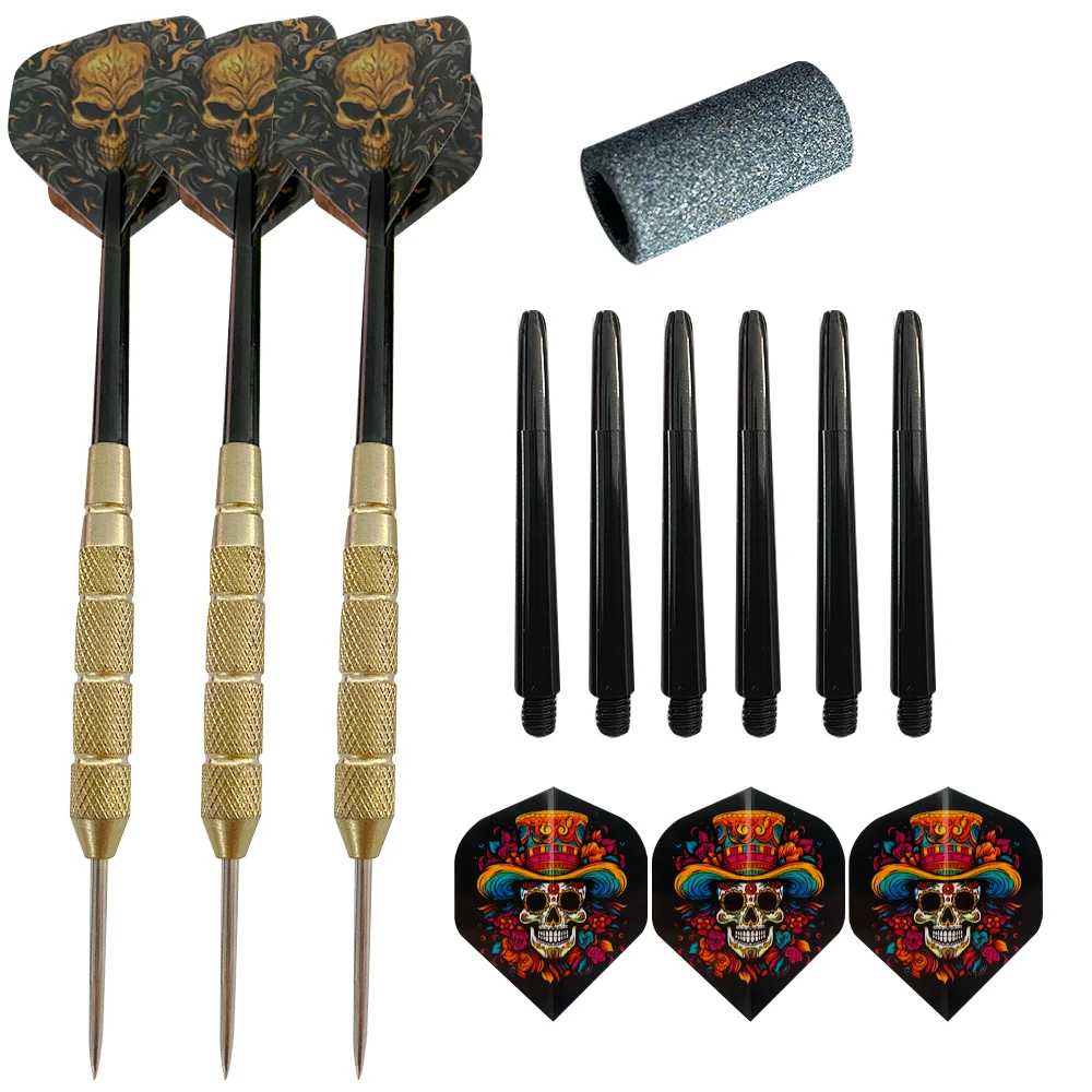 PENPEN 19g Steel Head Darts Professional Indoor Steel Head Darts Set Suitable for traditional darts games.