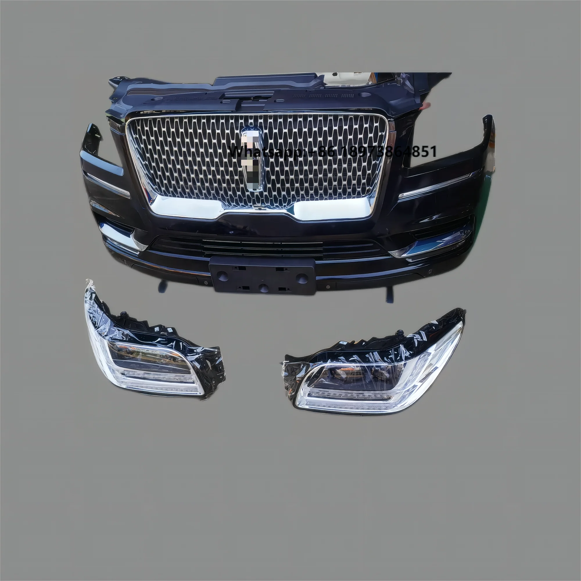 

Original Used Bumper Front Grille Fog Light Radiator Intake Hood for Lincoln Navigator