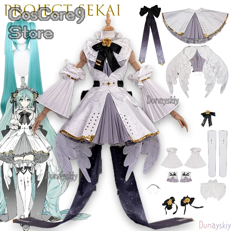 projet-sekai-cosplay-de-scene-colore-ssiс상-symphonic-10e-anniversaire-tenue-vocaloid-personnage-d'anime-jeu-de-role-porter-vert