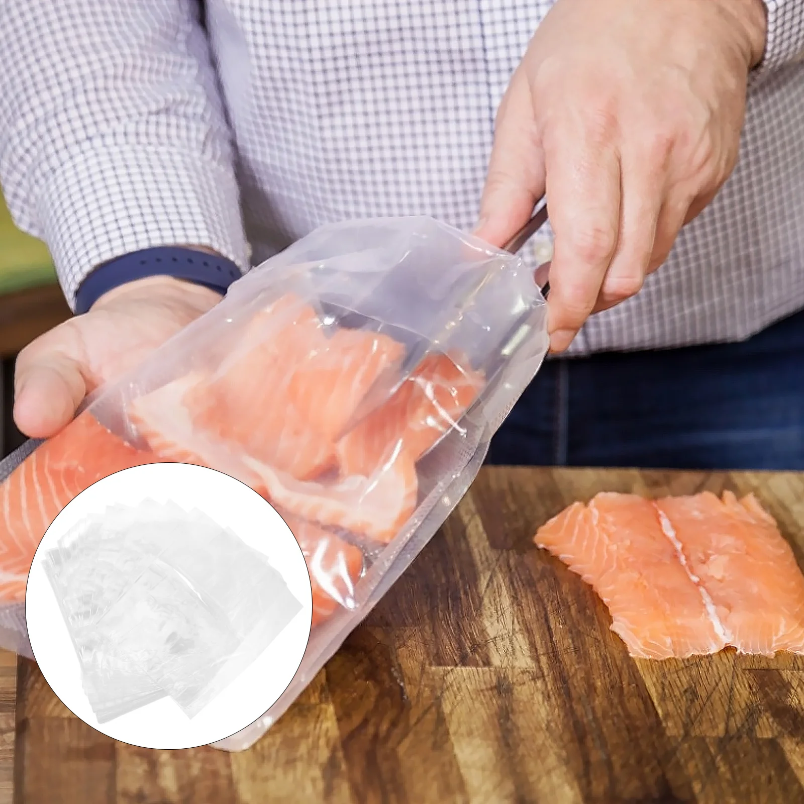 100 قطعة أكياس التعبئة والتغليف الانكماش الحراري DIY بها بنفسك الحرف الغذاء التفاف تقلص التفاف حقيبة الأغلاق نضارة حارس #6