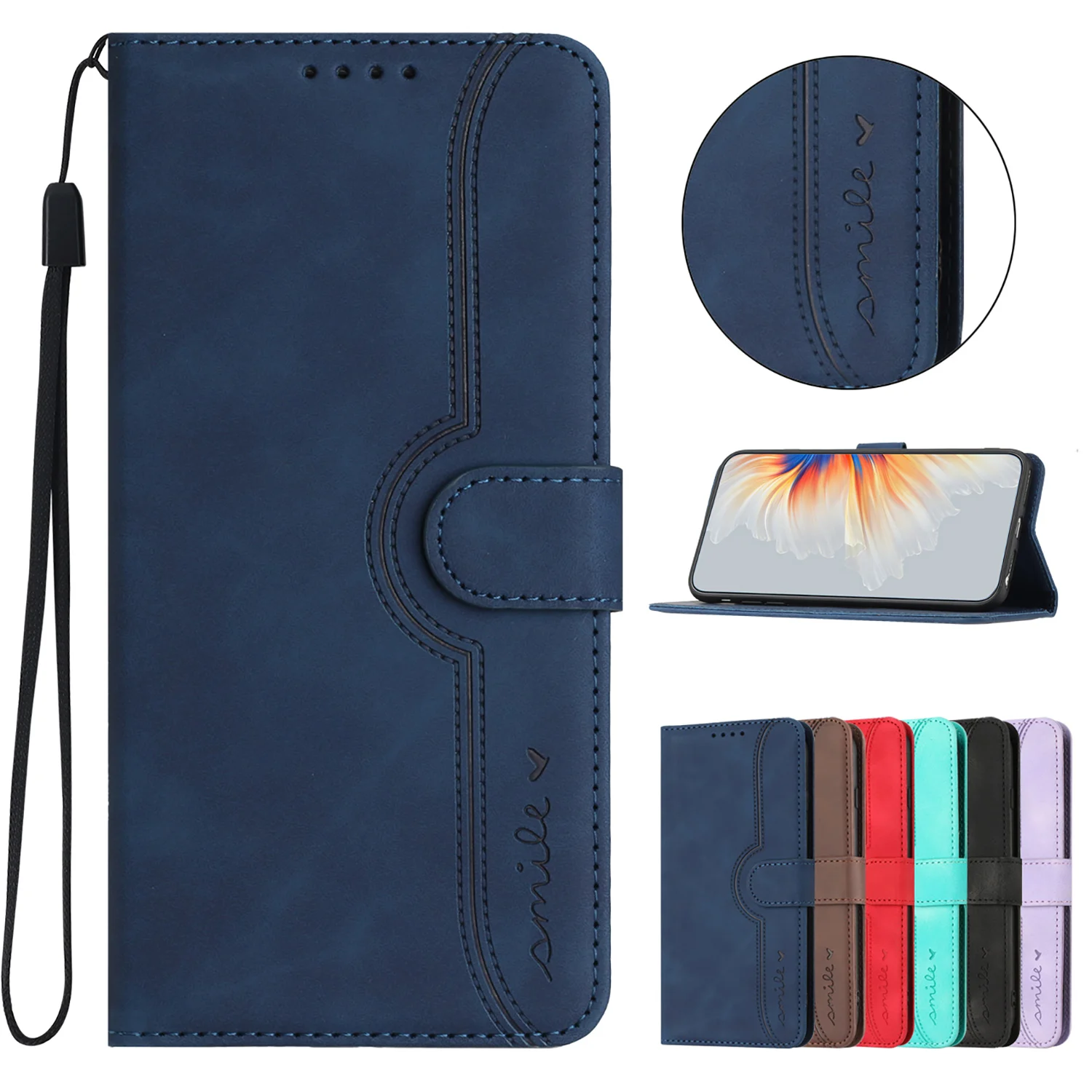 Leather Flip Wallet Case For Samsung Galaxy Note 20 Ultra 10 9 8 M13 M33 M34 M53 M54 Cards Slot Stand Funda Protect Cover