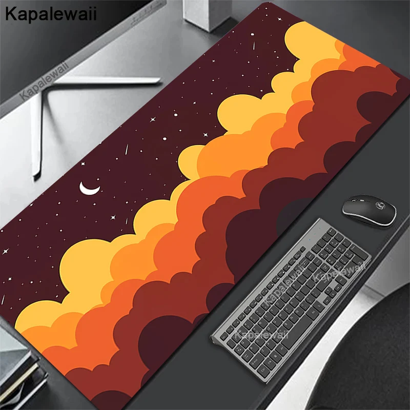 

Простой цветной коврик для мыши Beauty Cloud, противоскользящий, водонепроницаемый, черно-белый, коврик для мыши, школьные принадлежности, аксессуары для ПК, набор для стола