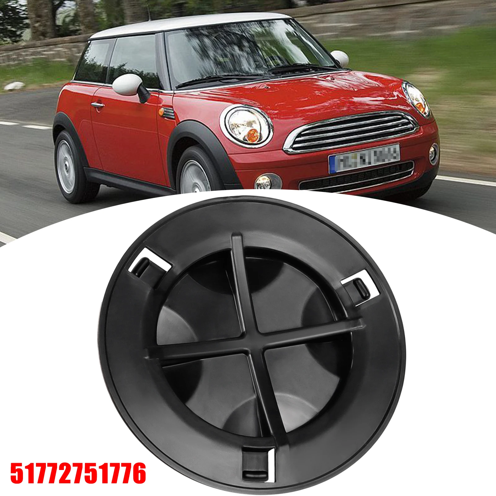 Front Wheel Mudguard Fender Lining Bulb Cap Splash Guard Arch Headlight Access Cover For BMW Mini R60 R56 F56 R55 51772751776