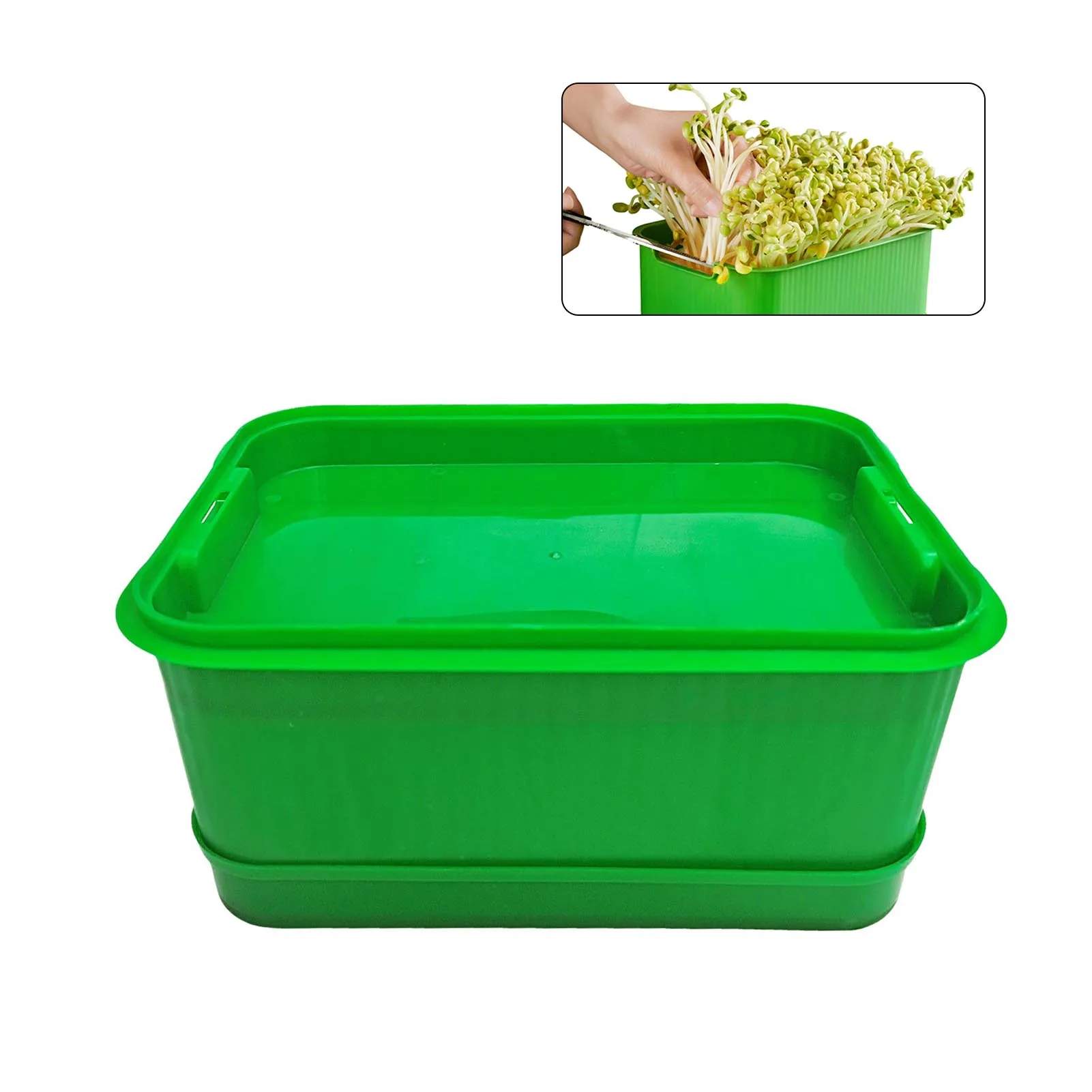 Sprouting Jar Bean Sprouts Container For Mung Bean Soybean Sprout Maker With Lid Tray Growing Kit For Kitchen Garden Planting