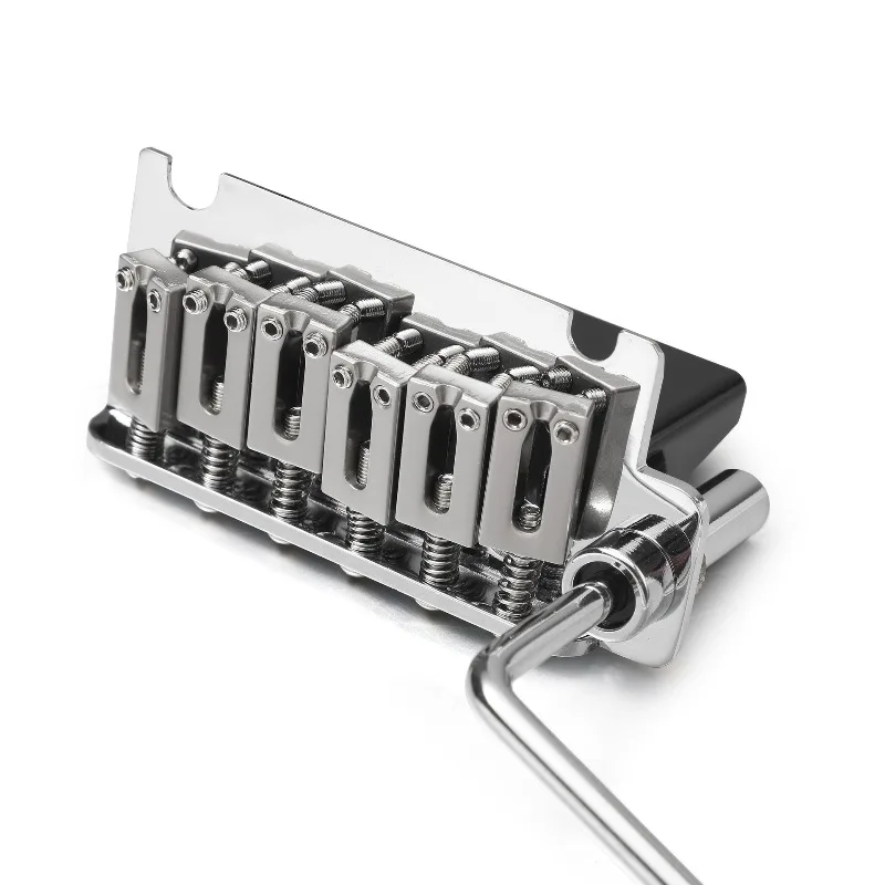 Suitable For Electric Guitar,10.5mm 2-Point Single Tremolo Bridge Set,Tremolo System Tailpiece Assembly