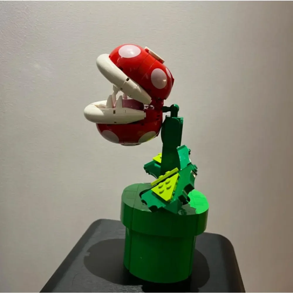 الزهور يمكن أن تأكل البشر 71426 مجموعات مكعبات البناء متوافقة مع جزيئات ليغو مناسبة لهدايا عيد الميلاد 540 قطعة