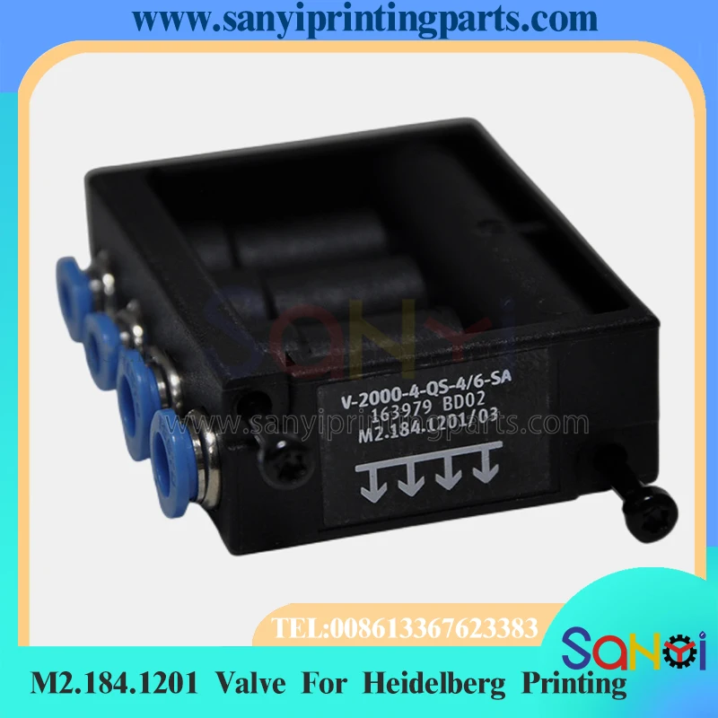 

Бесплатная доставка, 1 шт., клапан лучшего качества M2.184.1201 для Heidelberg SM52 CD102 SM74, детали печатной машины