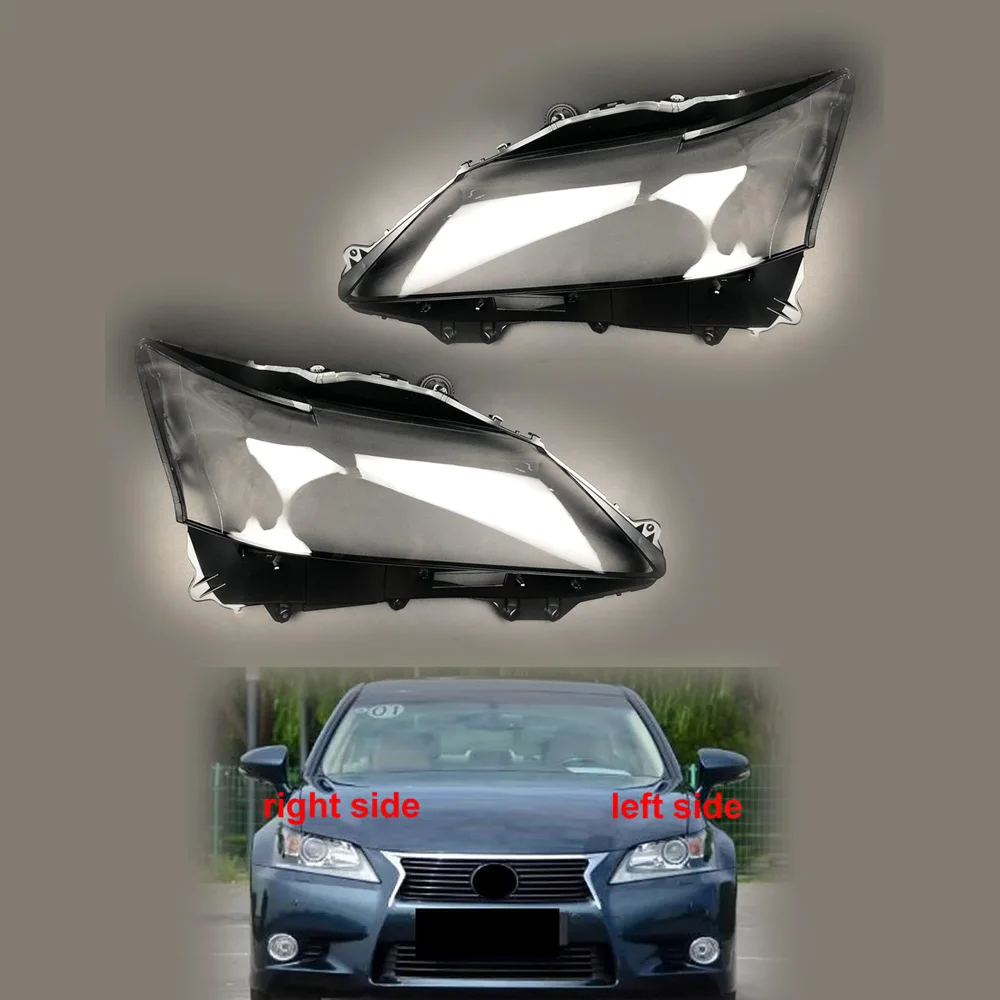 For Lexus GS250 GS350 GS300 GS430 2012-2015 Headlamp Cover Transparent Headlight Shell Lens