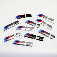 3D ABS Car Rear Trunk Emblem Badge Gloss black Car Side Sticker For BM M Edition M1 M2 M3 M4 M5 M6 X7M X2M X3M X4M X5M X6M Logo