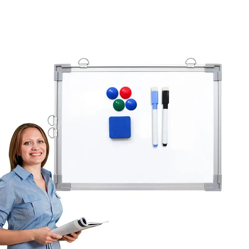 

Dry Erase Board For Wall Small Dry Erase Board For Wall 1 Eraser 4 Magnets 2 Markers Smooth Double-Sided Writing Drawing Board