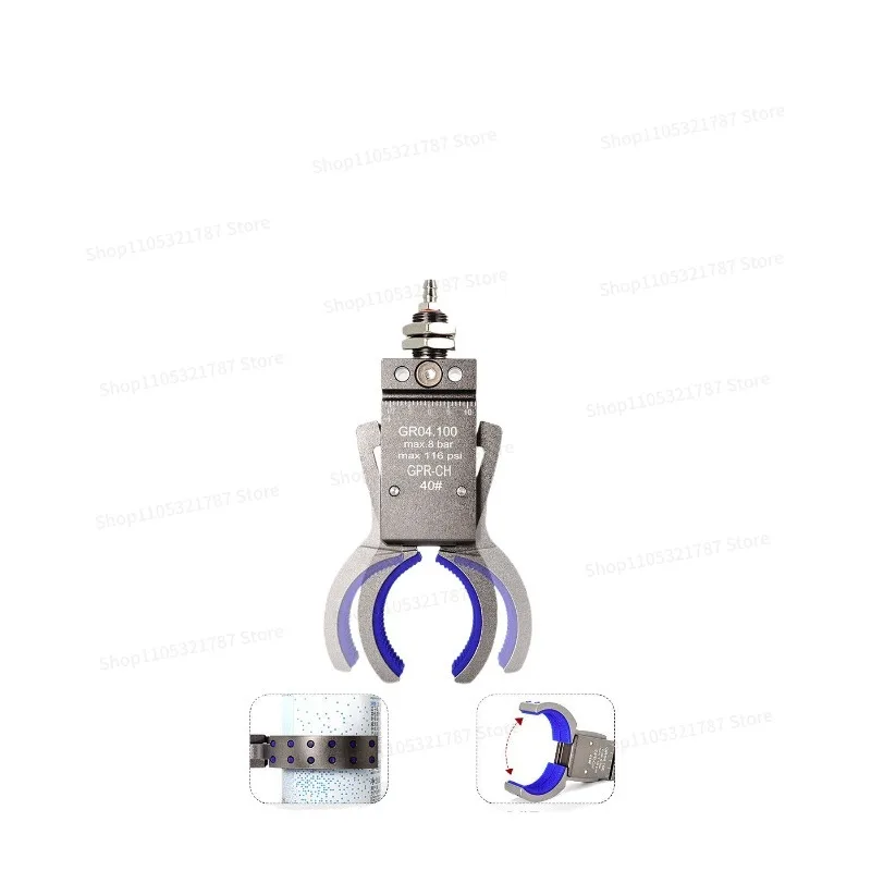 Manipulator Clamp Pipe Round Preform Clamp with Magnetic Induction Mini Pneumatic GPR30/40/50/60