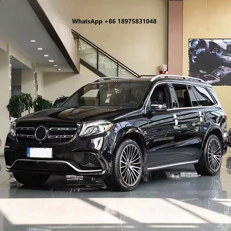 2013-15Y X166 GL450 GL400 Upgrade to 2016-19Y GLS63 Car Auto Body Kits Parts Bumper Accessories for Mercedes Benz GL Class