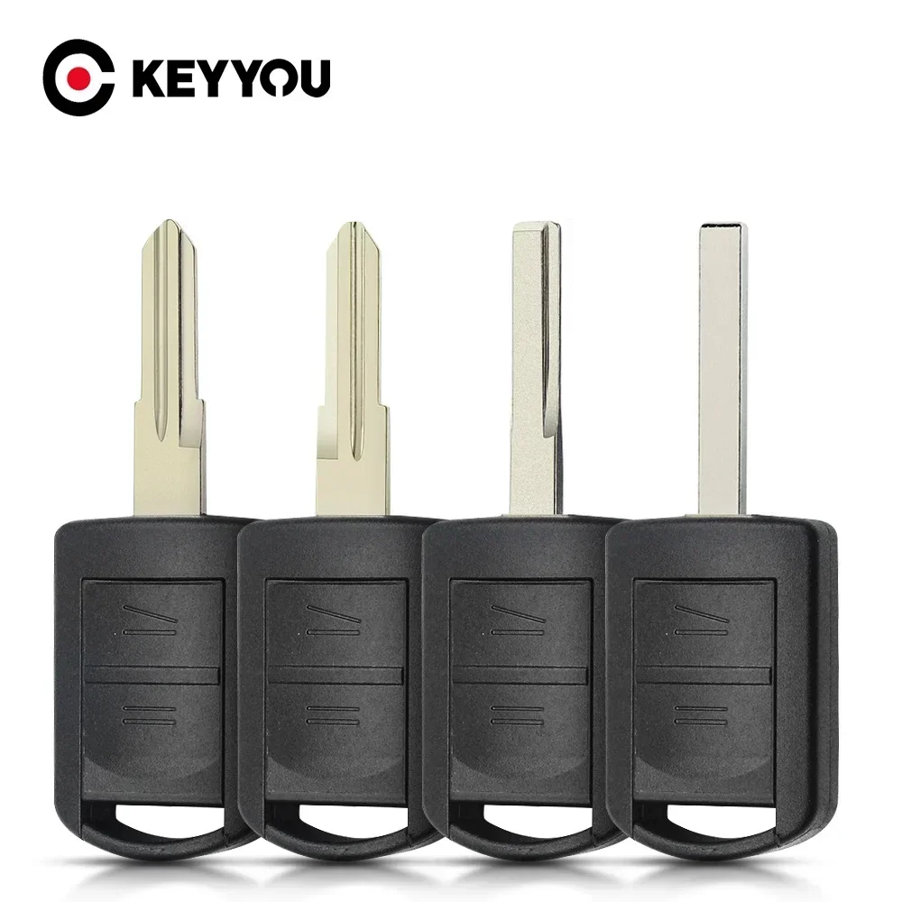 KEYYOU 2 Buttons Key For Opel Vauxhall Corsa C 2001 2002 2003 2004 2005 2006 2007 Remote Car Key Shell Fob Case Cover Housing